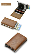 Load image into Gallery viewer, Men Card Holder Wallets