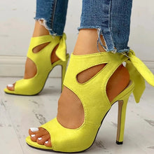 Load image into Gallery viewer, Colorful Bowknot High Heel Pumps