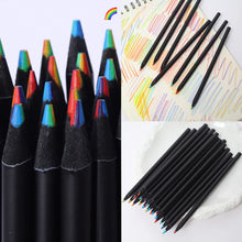 Load image into Gallery viewer, 1pcs Random 7 Colors Gradient Rainbow Colored Pencils
