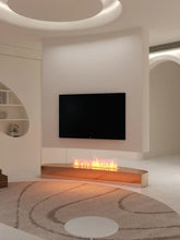 Load image into Gallery viewer, Smart Home 3D Atomized Fireplace with LED Colorful Flame