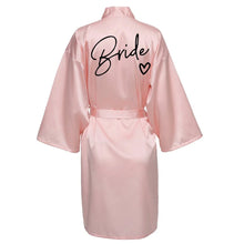 Load image into Gallery viewer, Wedding Party Team Bride Robe