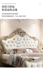 Load image into Gallery viewer, European Double Luxury Aesthetic Princess Bed