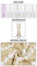Load image into Gallery viewer, Backless Luxury Flower Appliques Mesh Gown