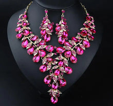 Load image into Gallery viewer, Exaggerated Rhinestone Jewelry Set