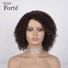 Load image into Gallery viewer, Short Afro Human Hair Wigs