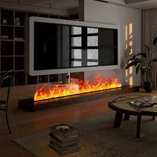 Load image into Gallery viewer, Smart Home 3D Atomized Fireplace with LED Colorful Flame