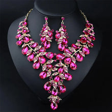 Load image into Gallery viewer, Exaggerated Rhinestone Jewelry Set