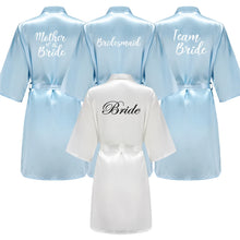 Load image into Gallery viewer, Light Blue Bridesmaid Robes