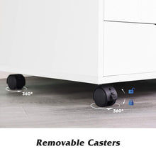 Load image into Gallery viewer, White 7-Drawer Storage Cabinet