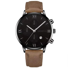 Load image into Gallery viewer, Black Quartz Men's Watch