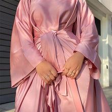 Load image into Gallery viewer, 2 Piece Matching Abaya Set
