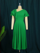 Load image into Gallery viewer, Pleated Midi Dresses