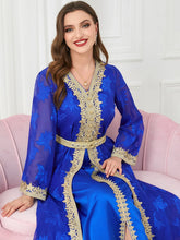 Load image into Gallery viewer, Elegant Dubai 2 Piece Abaya Set