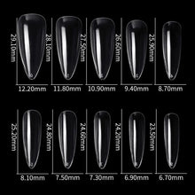 Load image into Gallery viewer, 500pcs Natural Tips Nails Extension