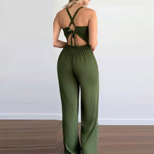 Load image into Gallery viewer, Elegant Sexy Criss Cross Lace Up Jumpsuit