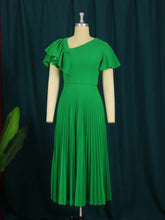 Load image into Gallery viewer, Pleated Midi Dresses
