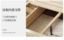 Load image into Gallery viewer, European Double Luxury Aesthetic Princess Bed