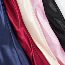 Load image into Gallery viewer, Satin Nightgown Spaghetti Straps