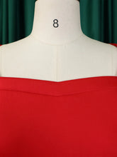 Load image into Gallery viewer, Short Sleeve Split bodycon ruffles midi prom Dress