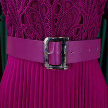 Load image into Gallery viewer, Elegant Luxury Pleated Lace Dresses