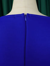 Load image into Gallery viewer, Short Sleeve Split bodycon ruffles midi prom Dress