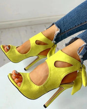 Load image into Gallery viewer, Colorful Bowknot High Heel Pumps