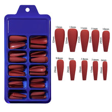 Load image into Gallery viewer, 100Pc Matte Press Ballerina Long Nails