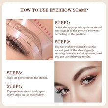 Load image into Gallery viewer, Eyebrow Stamp Shaping Kit