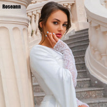 Load image into Gallery viewer, Applique Lace A-line Wedding Dress