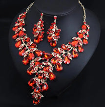 Load image into Gallery viewer, Exaggerated Rhinestone Jewelry Set
