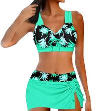 Load image into Gallery viewer, Floral Printed Backless Swimsuits