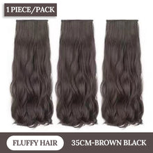 Load image into Gallery viewer, Water Wave Synthetic Two-clip Hair Extension