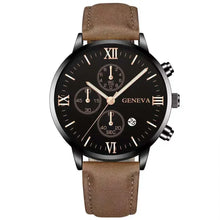 Load image into Gallery viewer, Black Quartz Men's Watch