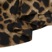 Load image into Gallery viewer, Long-Sleeve Leopard Dresses