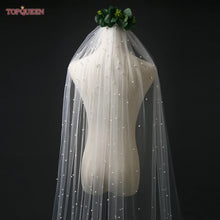 Load image into Gallery viewer, Pearls Bridal Veil