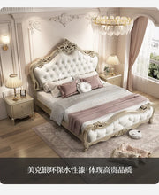 Load image into Gallery viewer, European Double Luxury Aesthetic Princess Bed