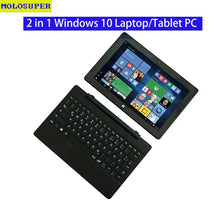 Load image into Gallery viewer, 2-in-1 10 inch Laptops Tablet PC
