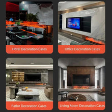 Load image into Gallery viewer, Smart Home 3D Atomized Fireplace with LED Colorful Flame