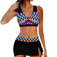 Load image into Gallery viewer, Floral Printed Backless Swimsuits