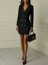 Load image into Gallery viewer, Elegant Blazer Office Dress