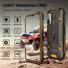 Load image into Gallery viewer, Cubot Rugged Phone KingKong 5 Pro