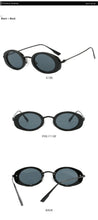 Load image into Gallery viewer, Retro Oval Sunglasses