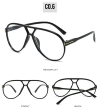 Load image into Gallery viewer, Retro Large Pilot Sunglasses
