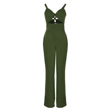 Load image into Gallery viewer, Elegant Sexy Criss Cross Lace Up Jumpsuit