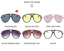 Load image into Gallery viewer, Luxury Brand Oversized Sunglasses women Men Retro Pilot Ins Trending Sun Glasses Driving Shades UV400 Eyeglasse