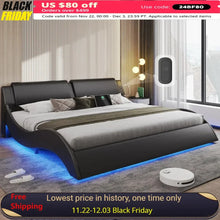 Load image into Gallery viewer, California King Bed Frame with Headboard