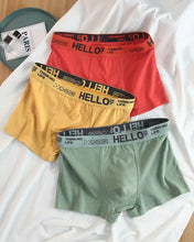 Load image into Gallery viewer, 10Pcs/Men's Hello Cotton Underwear
