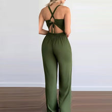 Load image into Gallery viewer, Elegant Sexy Criss Cross Lace Up Jumpsuit