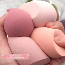 Load image into Gallery viewer, 8 PCS Makeup puff Sponge Cosmetics Powder Puff Foundation Make-up for women Blender Makeup Tool Set