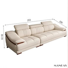 Load image into Gallery viewer, Elegant Leather Sectional Sofa Sets